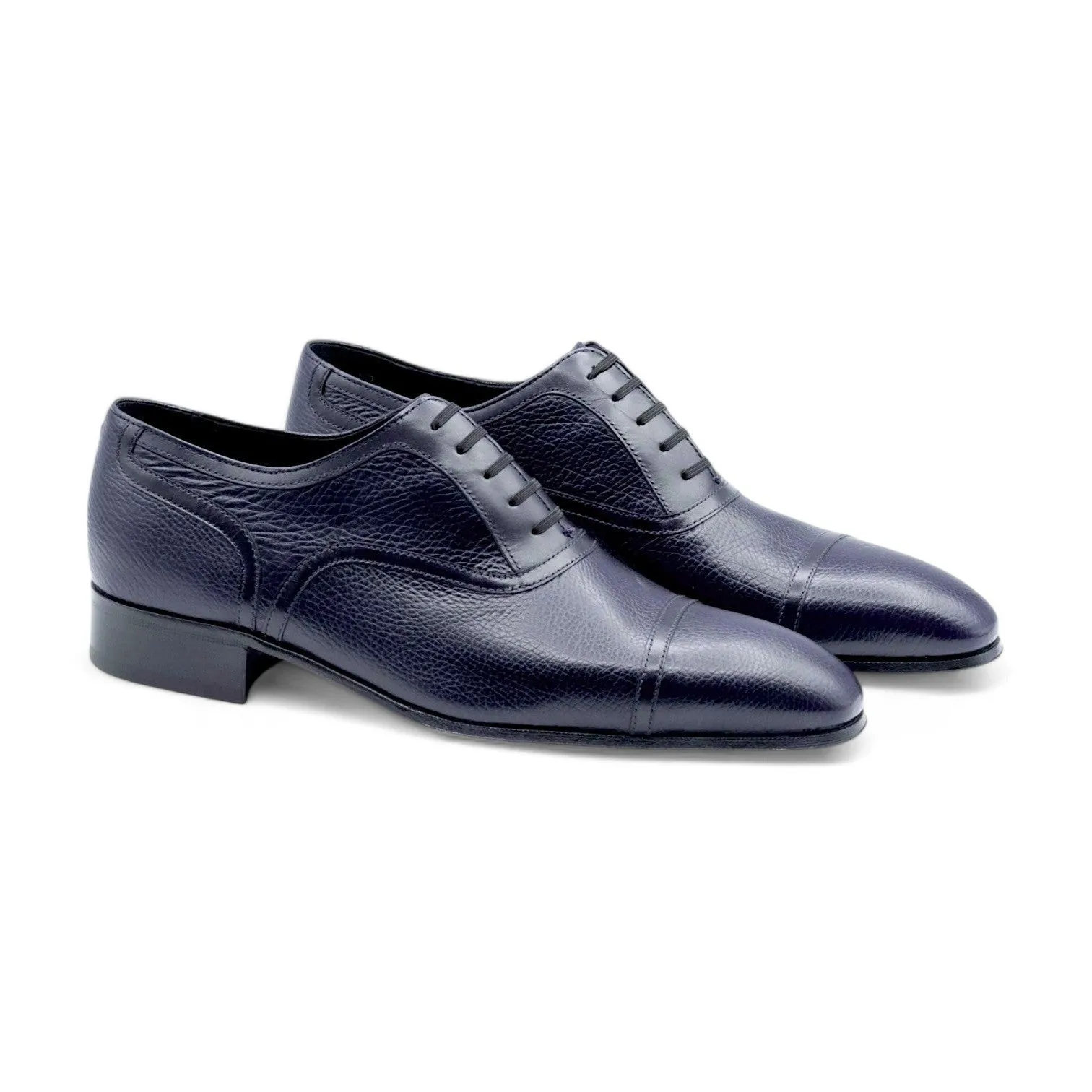 Artioli Federico Men's Shoes Calf-Skin Leather Classic Cap-Toe Oxfords (ART1036)