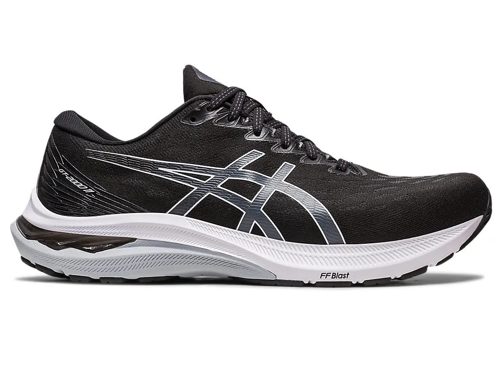 Asics GT-2000 11 Wide (2E) - Mens - Black/White