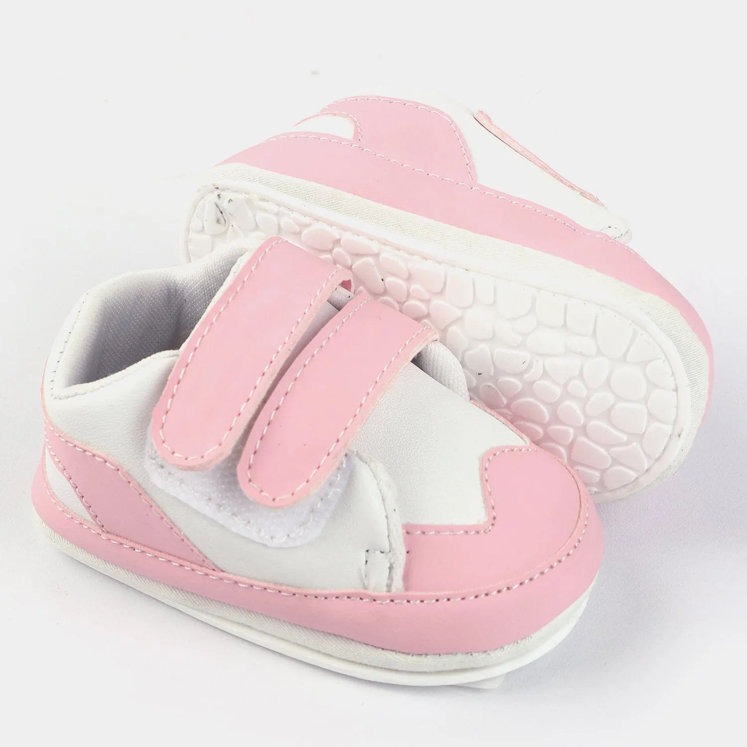 Baby Girls Shoes 1909-Pink/White