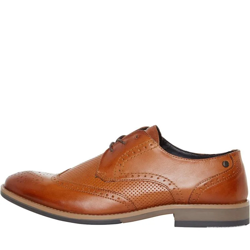 Base London Men's Shoes Hewitt Burnished Brown