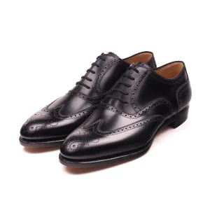 Black Calf Brogue Oxfords