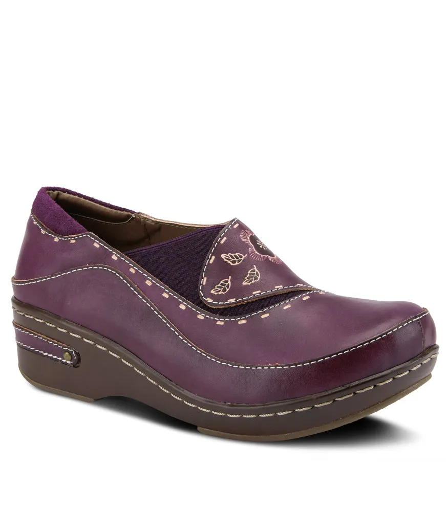 Burbank in Purple Leather by L'Artiste