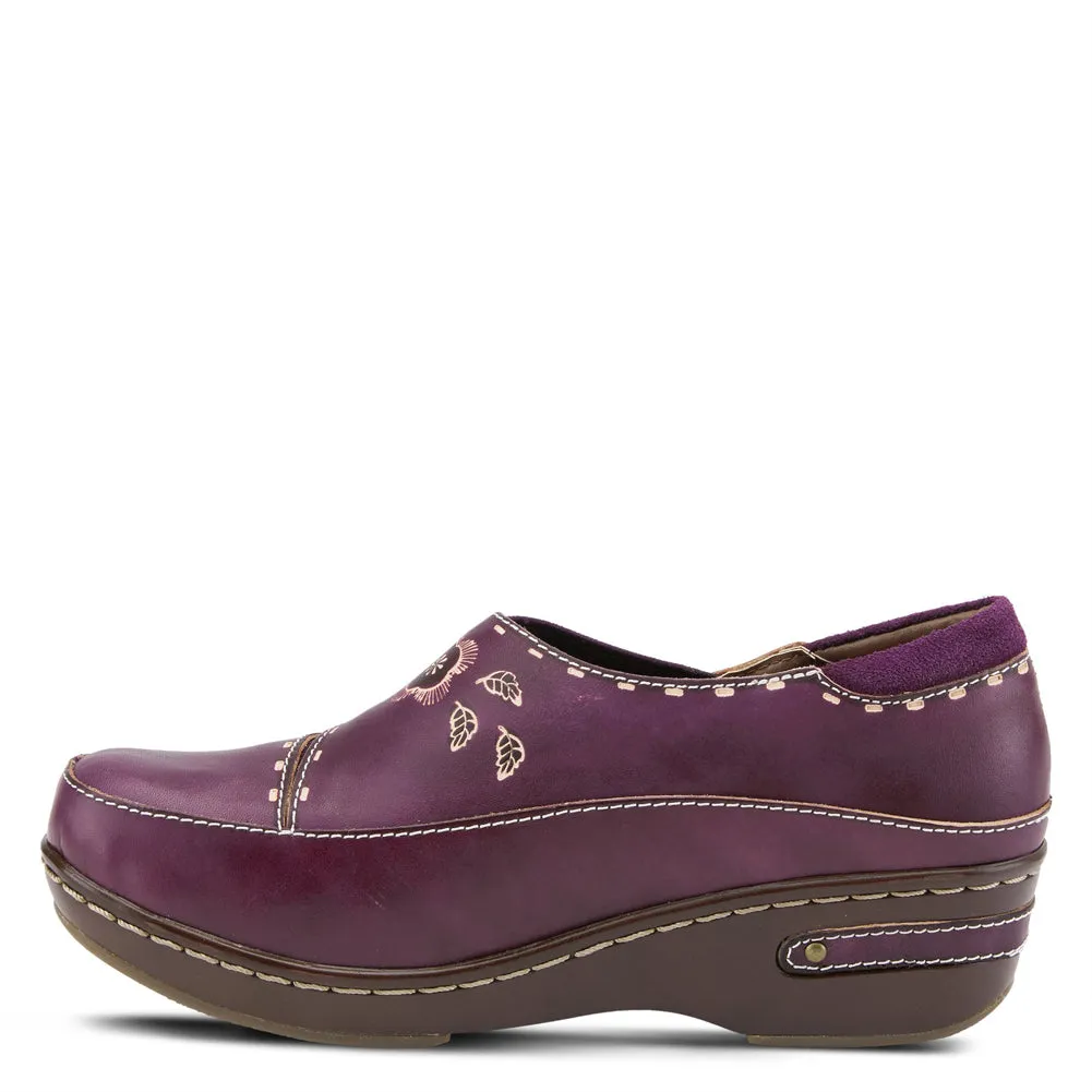 Burbank in Purple Leather by L'Artiste