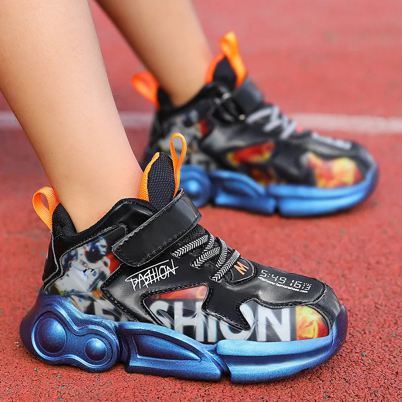 Children's Sneakers Boys Basketball Sports Shoes For Boys High Quality Comfortable Running Kids Shoes