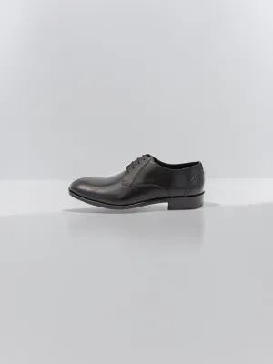 D'S Damat Black Formal Shoes