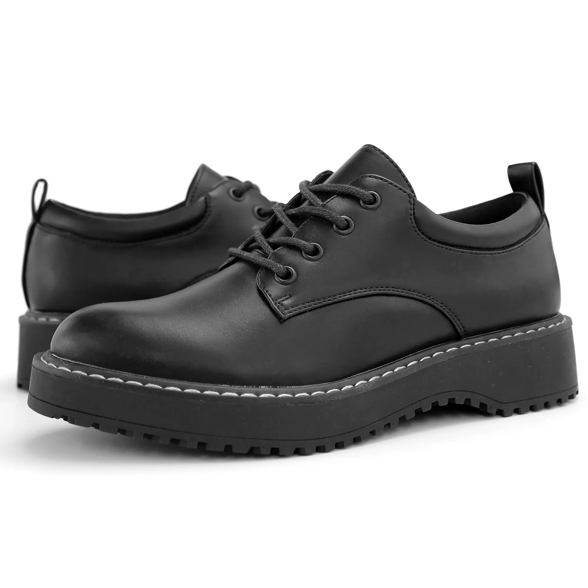 Hawkwell Women's Lace-Up Platform Oxford Shoes