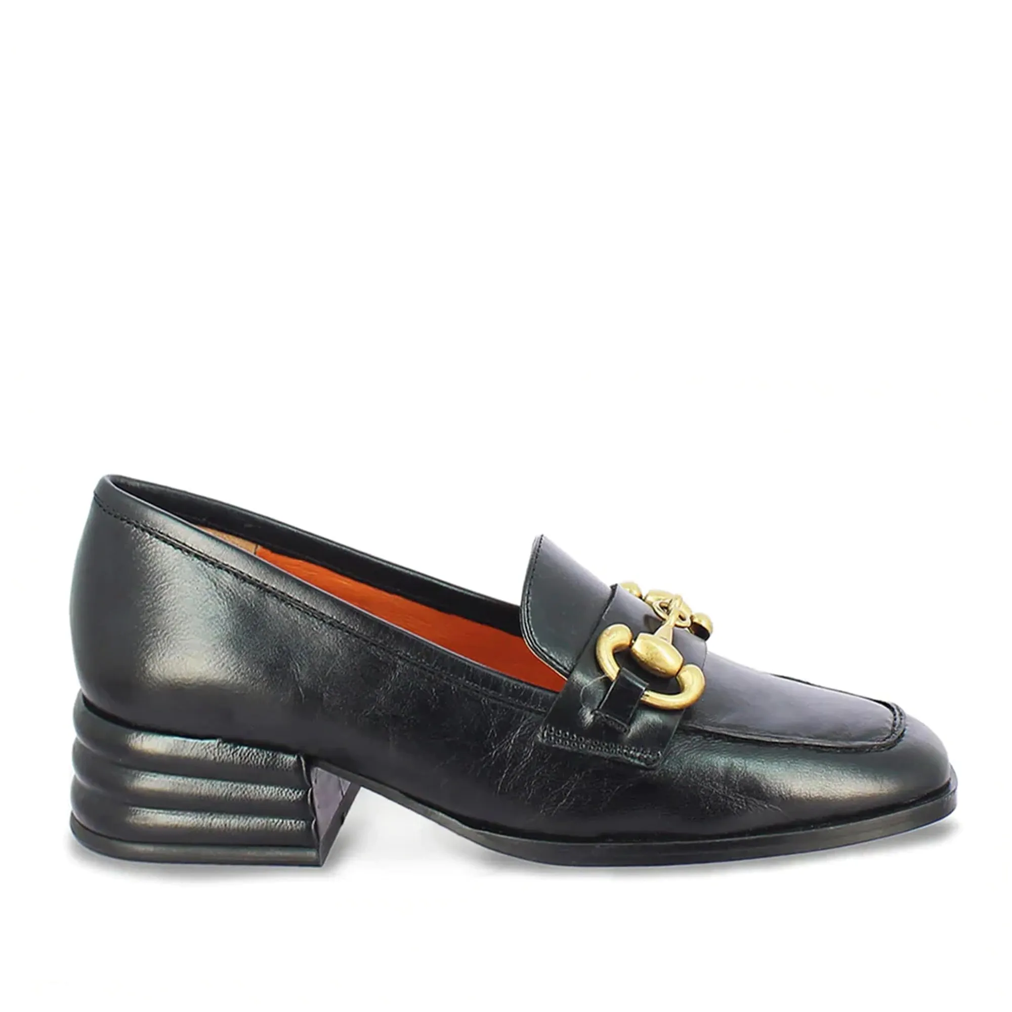 Jenny Leather Black Handcrafted Shoes