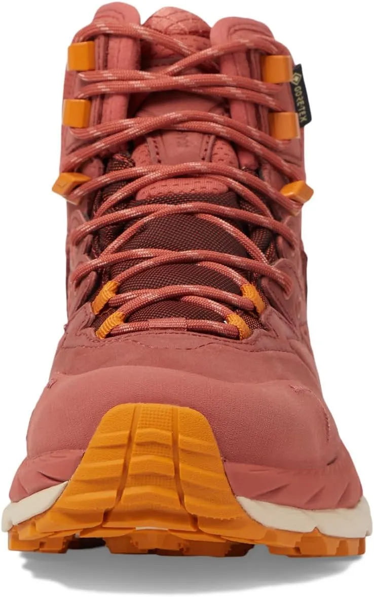 Kaha 2 GORE-TEX Hoka Hiking Shoes, Hot Sauce/Shifting Sand