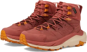 Kaha 2 GORE-TEX Hoka Hiking Shoes, Hot Sauce/Shifting Sand