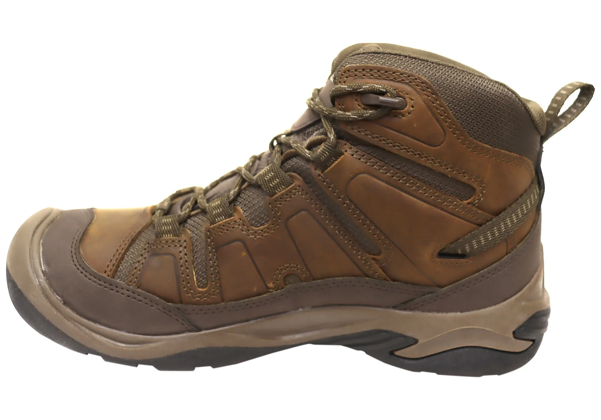 Keen Circadia Mid Waterproof Mens Leather Wide Fit Hiking Boots