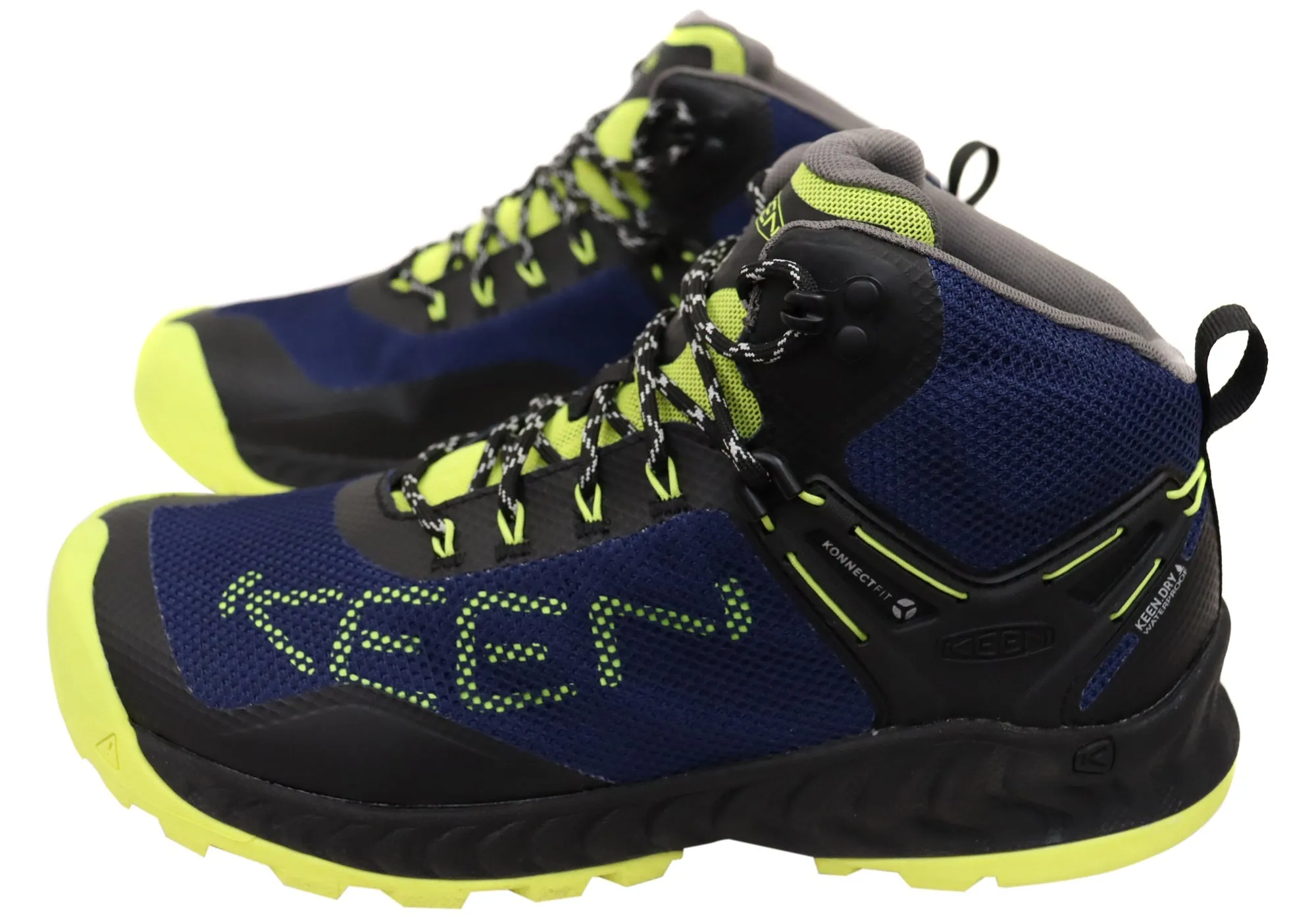 Keen Mens Comfortable Lace Up NXIS EVO Mid Waterproof Boots