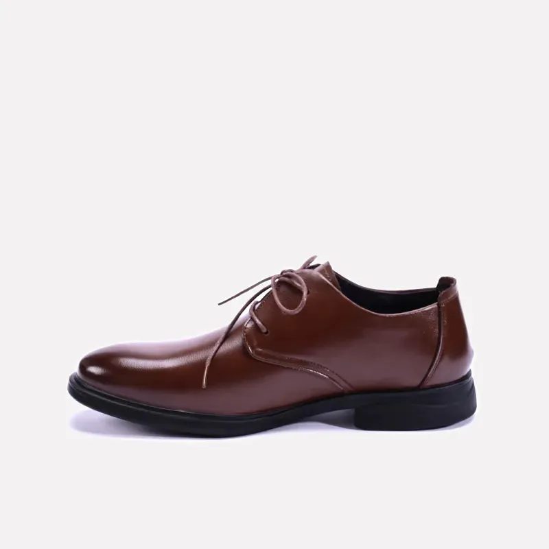 Lincoln Brown Derby Dress Shoes 0111288