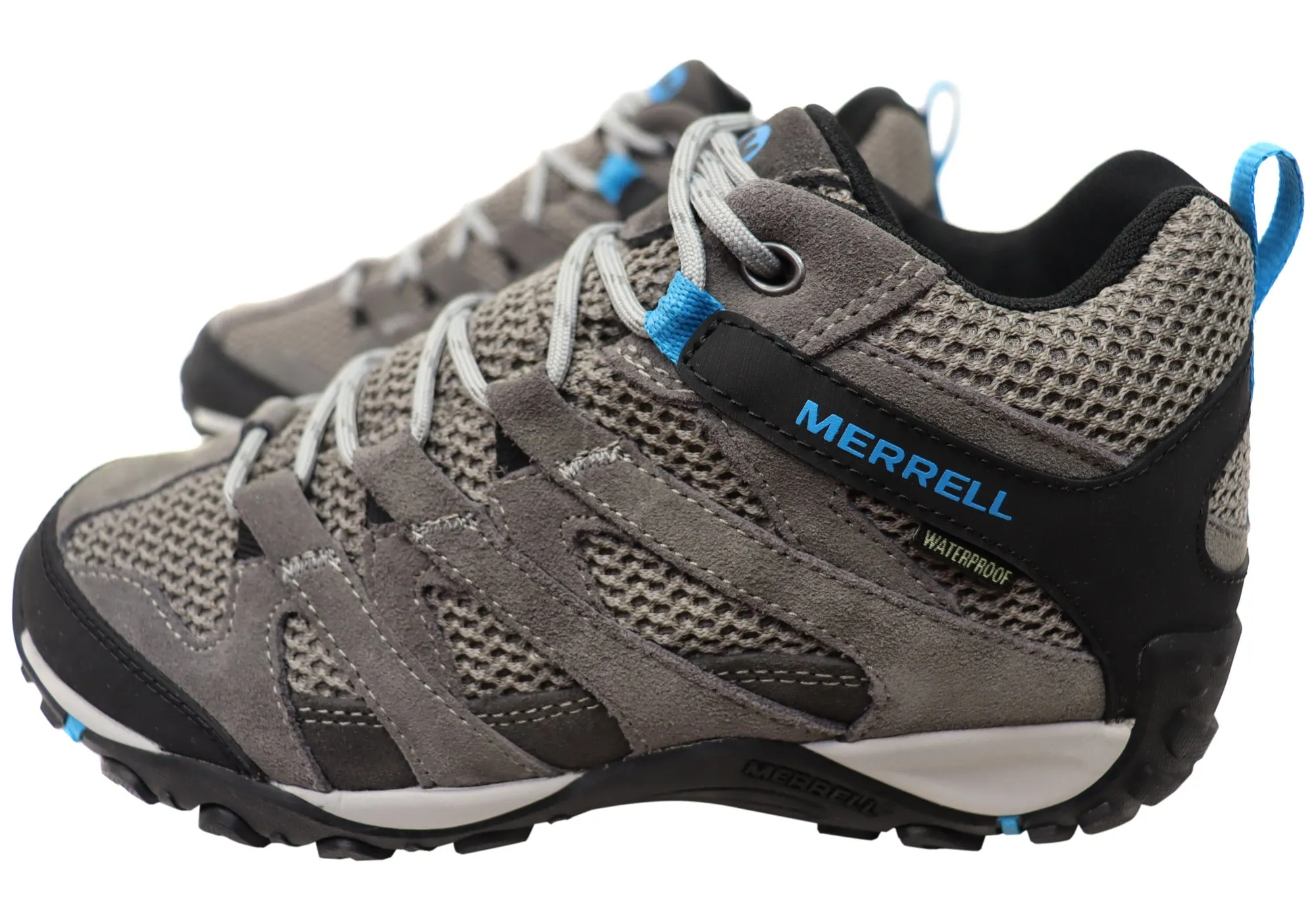 Merrell Womens Alverstone Mid Waterproof Comfort Leather Hiking Boots