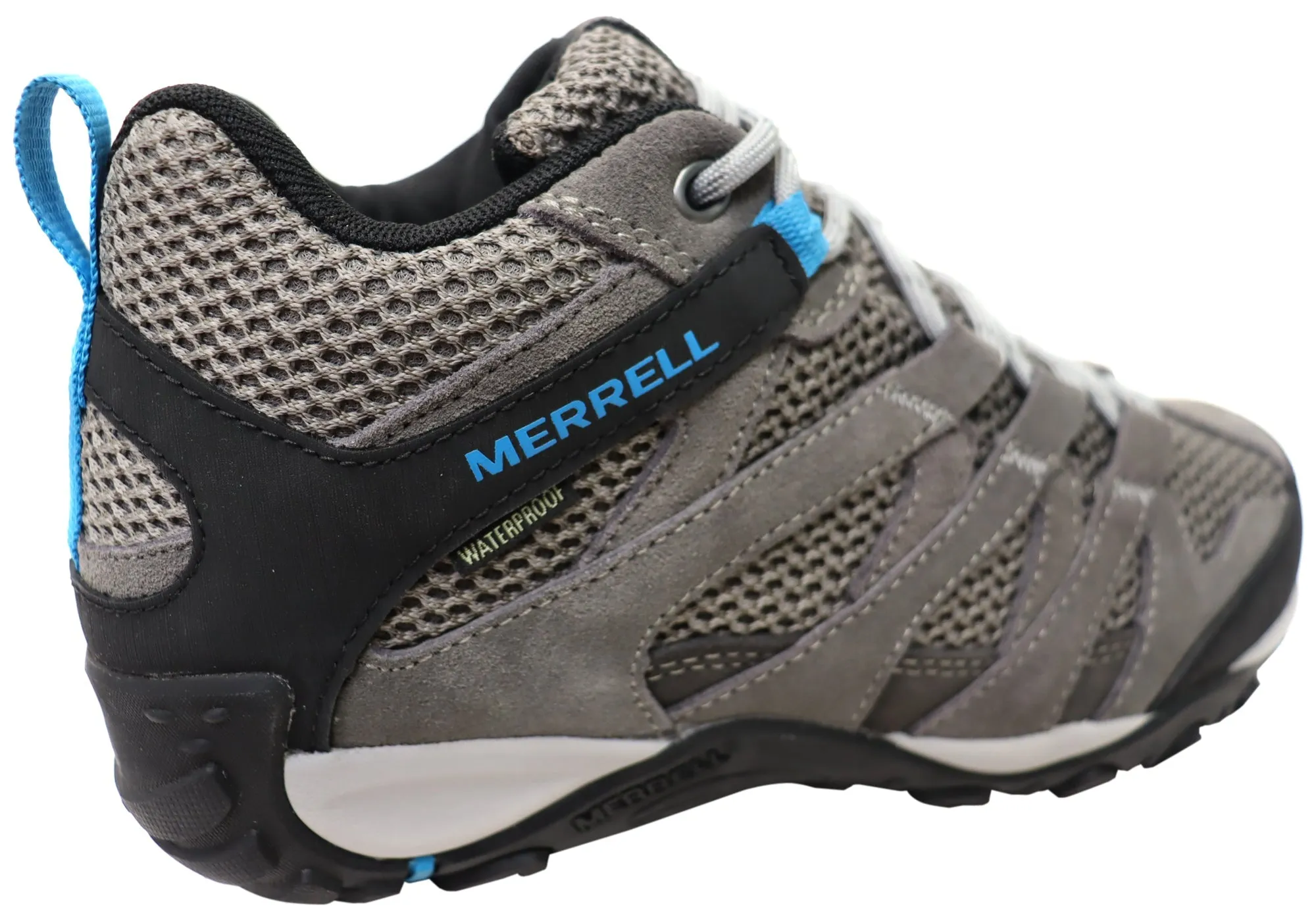 Merrell Womens Alverstone Mid Waterproof Comfort Leather Hiking Boots