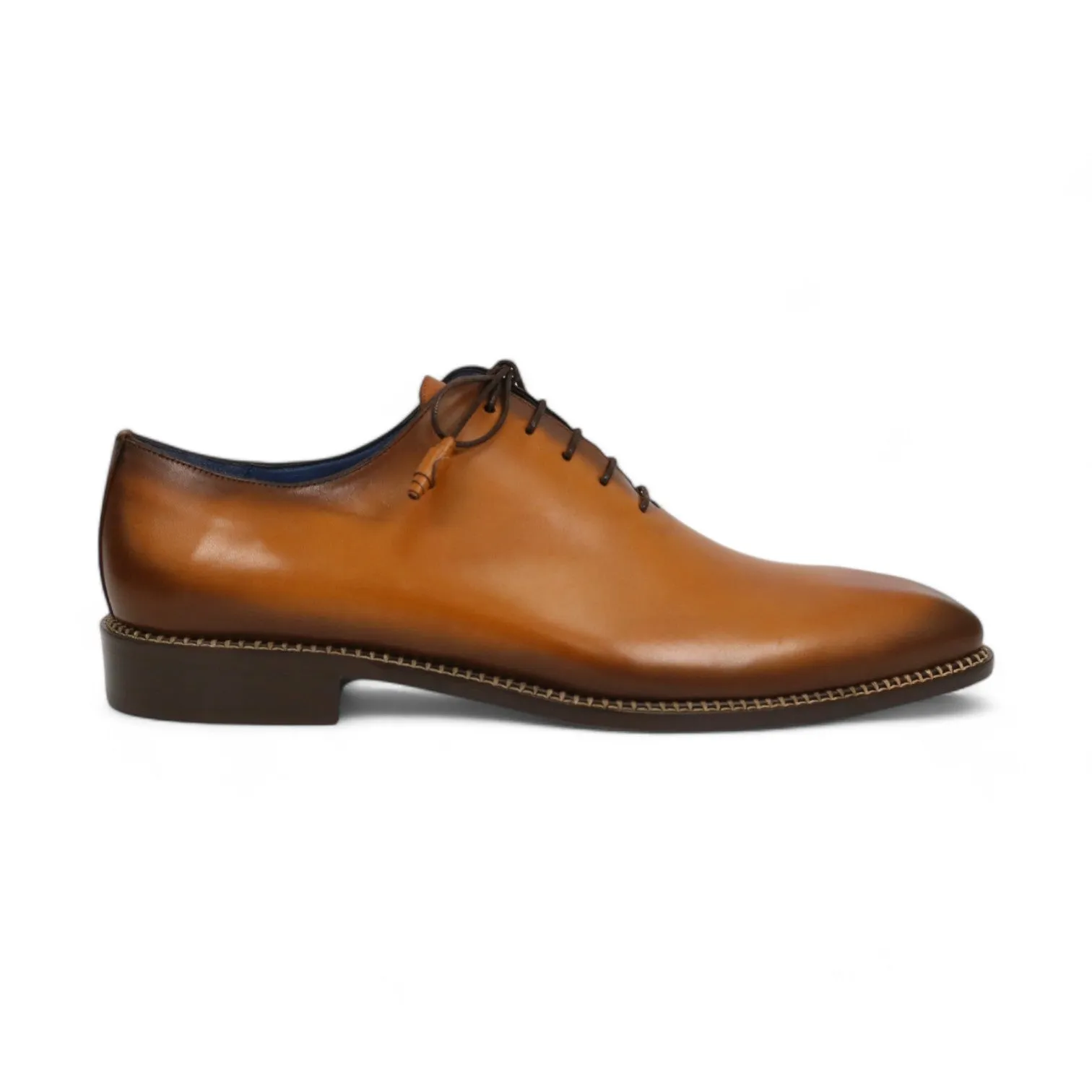 Mezlan Enterprise Men's Shoes Calf-Skin Leather Whole-Cut Oxfords (MZ3238)