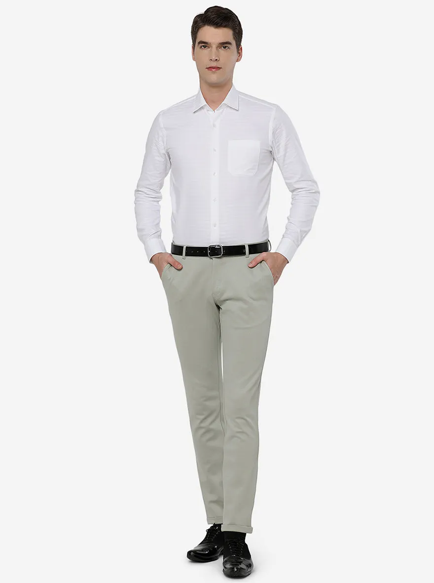 Pista Green Solid Slim Fit Club Wear Trouser | JB Studio