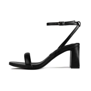 RAID Cossette Block Heeled Sandals in Black