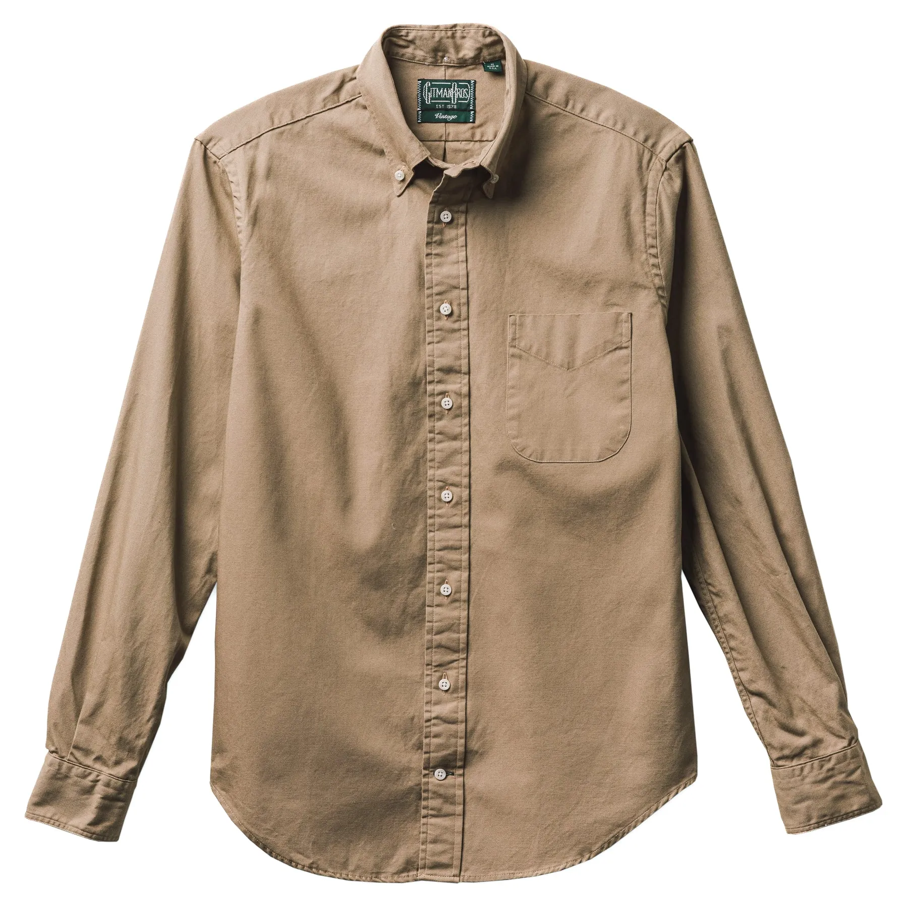 Tan Overdye Oxford