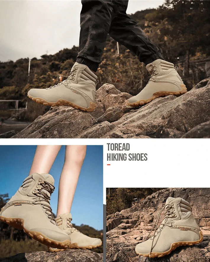 Warm Outdoor Sport Shoes / Hiking Lace-Up High Cut Boots - SF0346