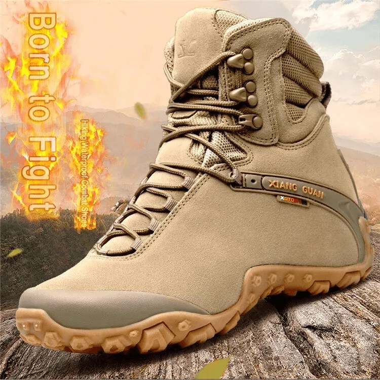 Warm Outdoor Sport Shoes / Hiking Lace-Up High Cut Boots - SF0346