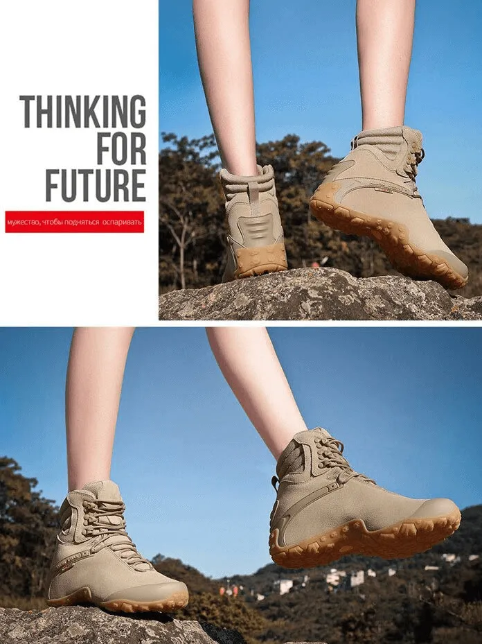 Warm Outdoor Sport Shoes / Hiking Lace-Up High Cut Boots - SF0346