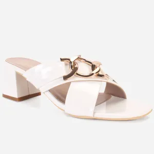 Womens "LINNLY" Block Heeled Sandals